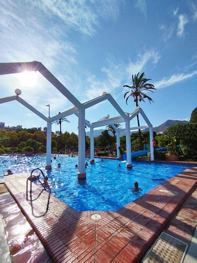 Estudio Terraza Vista Mar Parking Gratuito Piscinas Benalmádena Exterior foto