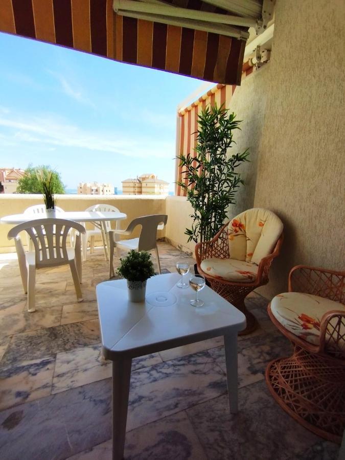 Estudio Terraza Vista Mar Parking Gratuito Piscinas Benalmádena Exterior foto