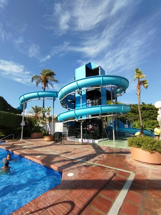 Estudio Terraza Vista Mar Parking Gratuito Piscinas Benalmádena Exterior foto